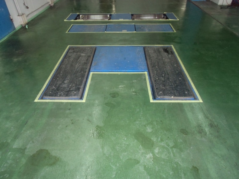 染めQ屋内床塗装