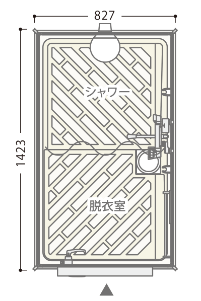 シャワー全体図