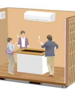 屋外喫煙コミュニケーションルーム